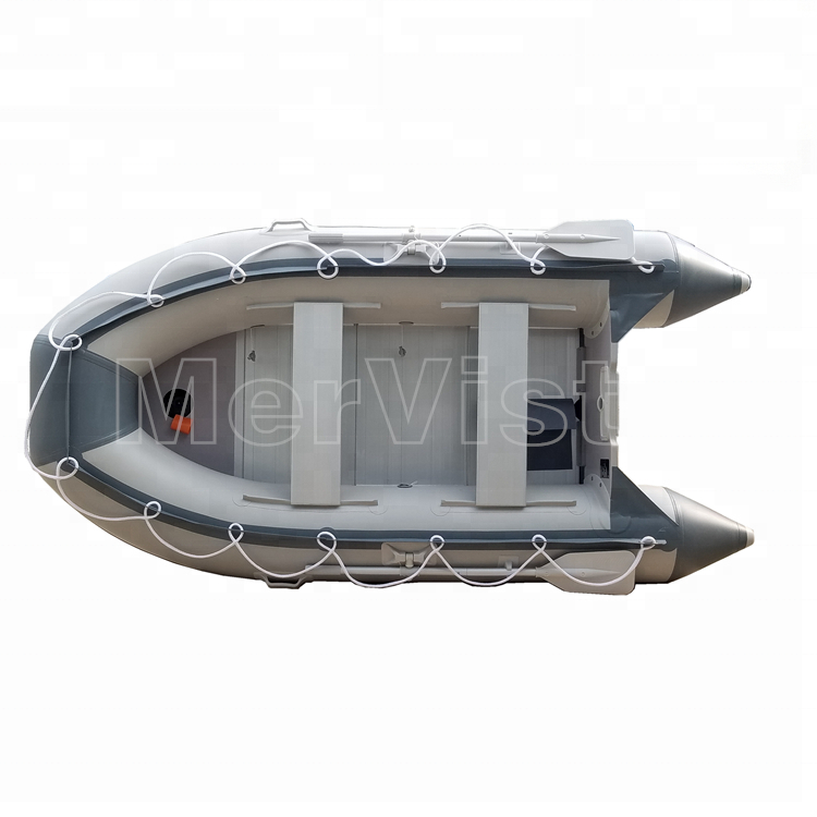 2018 CE China Polyethylene Plastic Price Pontoon 2 Person Fishing Boat for Sale